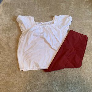 Westport Ltd Woman Brick Elastic Waist Pants Size 14W